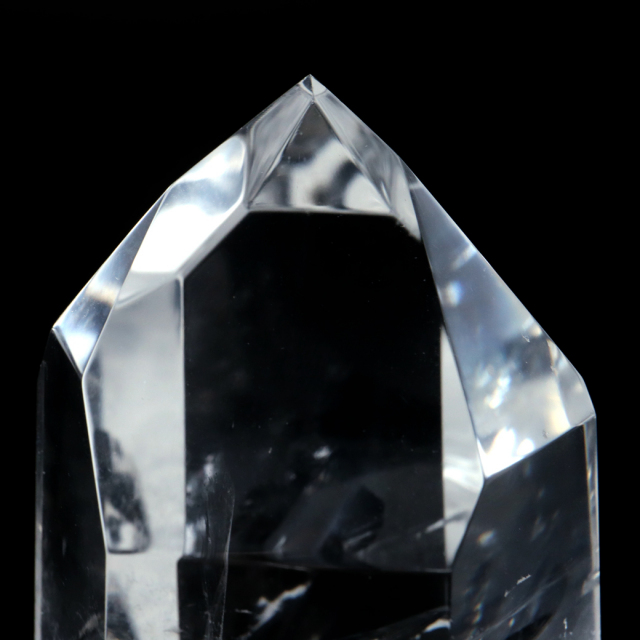 レムリアンシード 水晶 六角柱 ポイント 全面研磨 磨き 1点もの AAA+ 虹入り  ブラジル バイーア州産 証明書付き