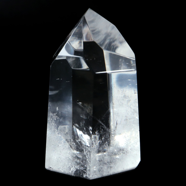 レムリアンシード 水晶 六角柱 ポイント 全面研磨 磨き 1点もの AAA+ 虹入り  ブラジル バイーア州産 証明書付き