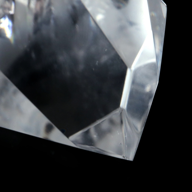 レムリアンシード 水晶 六角柱 ポイント 全面研磨 磨き 1点もの AAA+ 虹入り  ブラジル バイーア州産 証明書付き