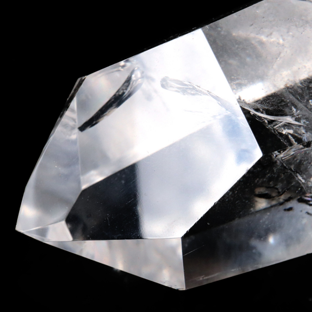 レムリアンシード 水晶 六角柱 ポイント 全面研磨 磨き 456g 1点もの AAAAA 虹入り  ブラジル バイーア州産 証明書付き