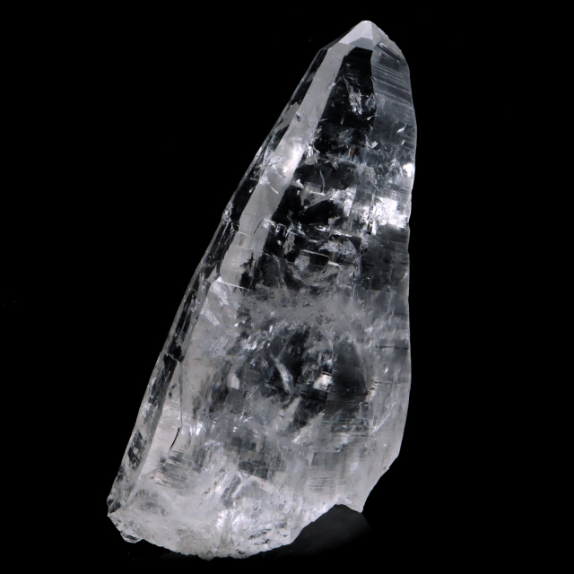 レムリアンシード 水晶 ポイント 原石 ブラジル バイーア州 セントセ産 クリスタル 浄化 単晶 高さ17.5cm 1点もの AAAAA+ 虹入り