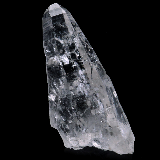 レムリアンシード 水晶 ポイント 原石 ブラジル バイーア州 セントセ産 クリスタル 浄化 単晶 高さ17.5cm 1点もの AAAAA+ 虹入り