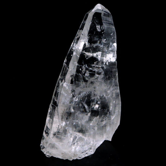 レムリアンシード 水晶 ポイント 原石 ブラジル バイーア州 セントセ産 クリスタル 浄化 単晶 高さ17.5cm 1点もの AAAAA+ 虹入り