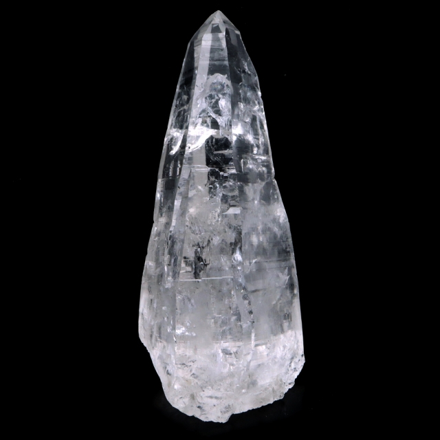 レムリアンシード 水晶 ポイント 原石 ブラジル バイーア州 セントセ産 クリスタル 浄化 単晶 高さ17.5cm 1点もの AAAAA+ 虹入り