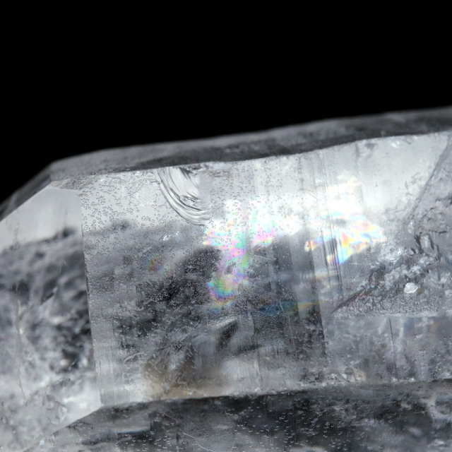 レムリアンシード 水晶 六角柱 ポイント 一部面残し 研磨磨き 天然石 ブラジル バイーア州産 証明書付き