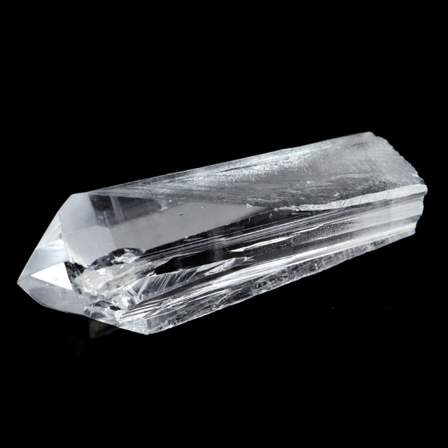 レムリアンシード 水晶 六角柱 ポイント 一部面残し 研磨磨き 天然石 ブラジル バイーア州産 証明書付き