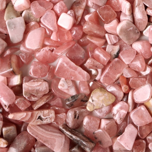 インカローズ ロードクロサイト 高品質 AA さざれ石 1kg まとめ売り お得 本物 天然石 パワーストーン 浄化グッズ 業務用 卸売り