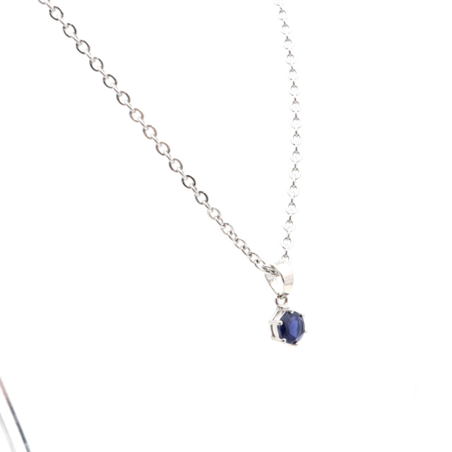 アイオライト ペンダント 宝石質 AAA 天然石 ネックレス Silver925 3月 誕生石 菫青石 きんせいせき 贈り物
