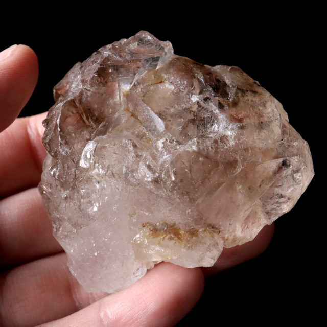 ジャカレー 水晶 クラスター 123g ブラジル産 原石 ワニ水晶 エレスチャルクォーツ 天然石 1点物 パワーストーン クリスタル