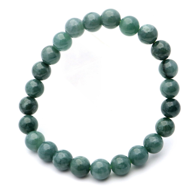 姫川薬石 ブレスレット 10mm 新潟県 糸魚川産 日本の銘石 証明書付き