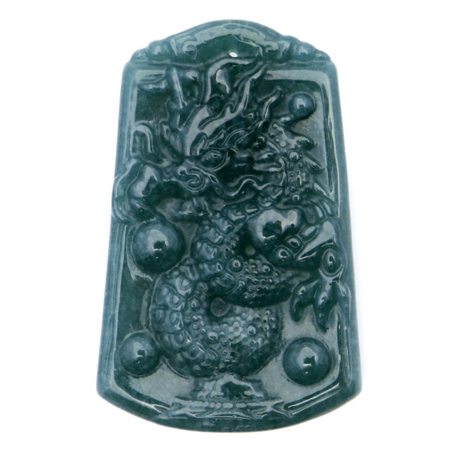 龍 翡翠 グアテマラ産 ペンダント トップ用 素材 ルース バチカン無し 昇り龍 1点もの たつ 辰 干支 お守り 龍神 開運 商売繁盛 運気上昇