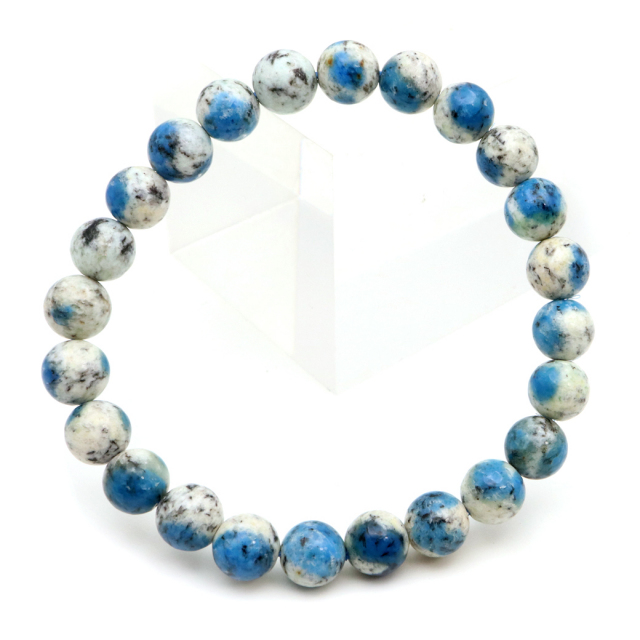 K2ブルー AA ブレスレット 8mm パキスタン産 天然石 パワーストーン K2ストーン