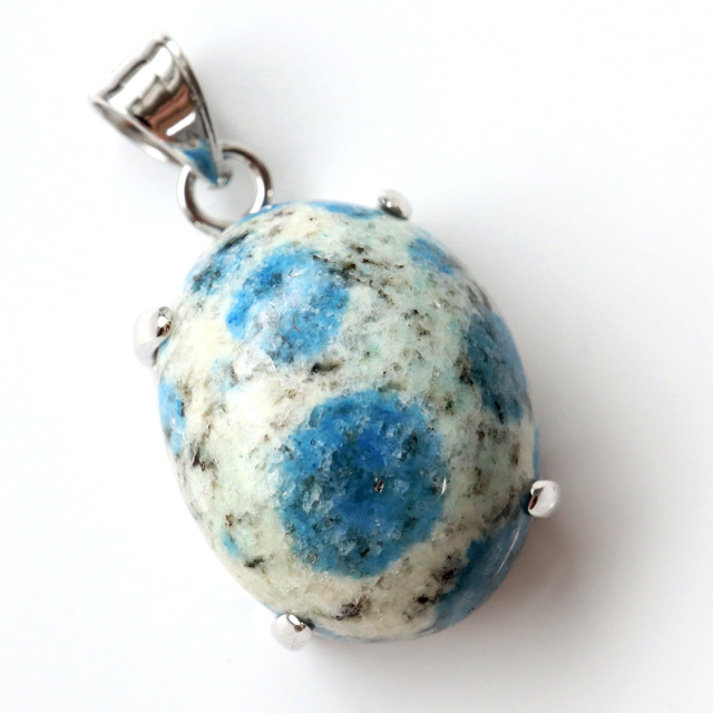 K2ブルー ペンダント Silver925 カラコルム山脈産 天然石 パワーストーン