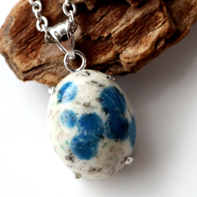 K2ブルー ペンダント Silver925 カラコルム山脈産 天然石 パワーストーン