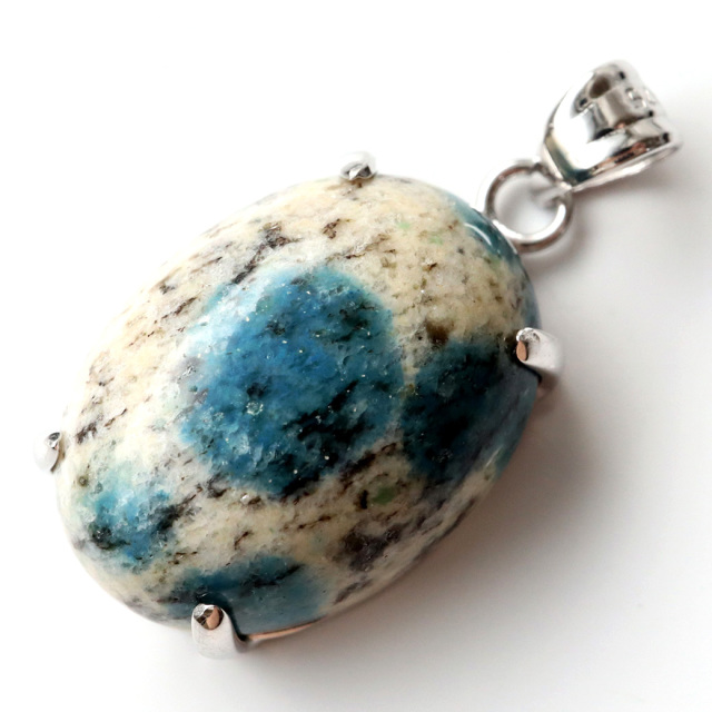 K2ブルー ペンダント Silver925 カラコルム山脈産 天然石 パワーストーン