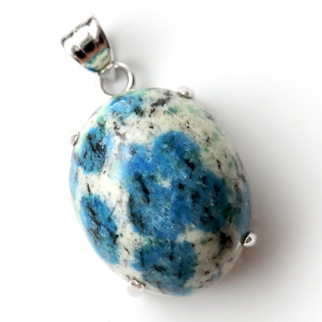 K2ブルー ペンダント Silver925 カラコルム山脈産 天然石 パワーストーン