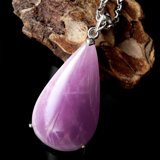 ピンク クンツァイト ペンダント AA 高品質リチア輝石 Silver925 1点もの