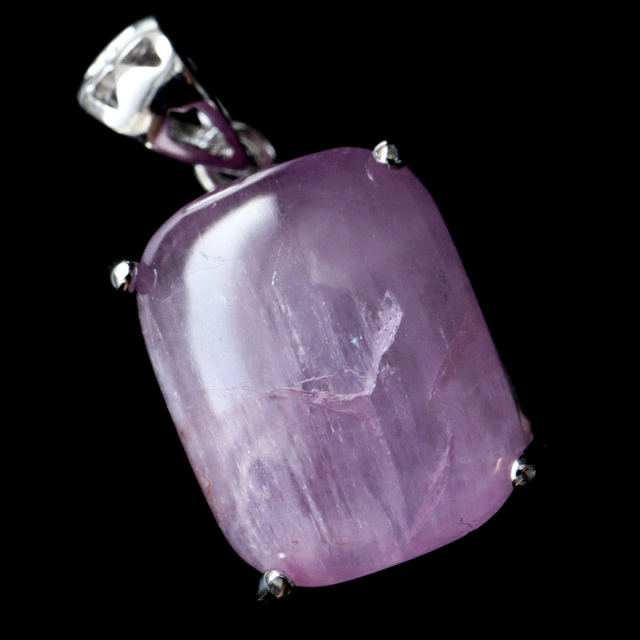 ピンク クンツァイト ペンダント AAA 高品質リチア輝石 Silver925 1点もの