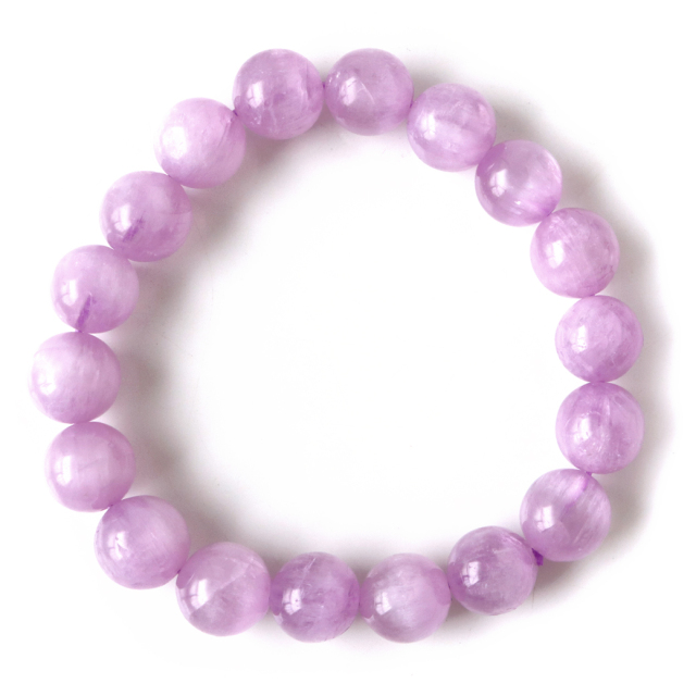 ピンク クンツァイト ブレスレット 11mm AAA リチア輝石 1点もの