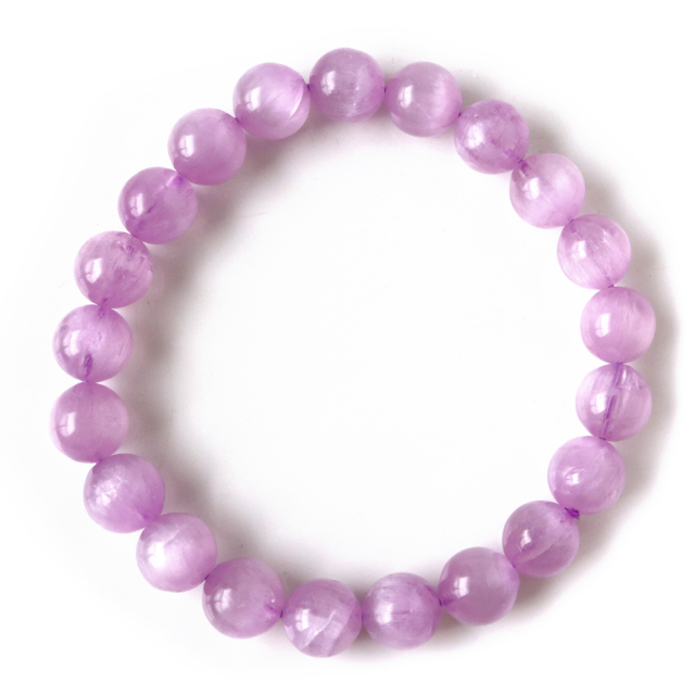 ピンク クンツァイト ブレスレット 9mm AAA リチア輝石 1点もの