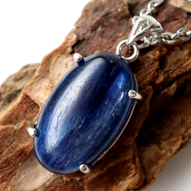 カイヤナイト ペンダント  Silver925 天然石 パワーストーン 1点もの