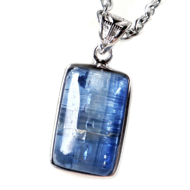 カイヤナイト ペンダント AAA ネパール産 天然石 ネックレス  Silver925 パワーストーン 1点もの Kyanite 藍晶石