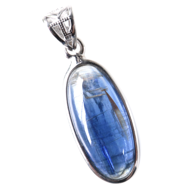カイヤナイト ペンダント AAA ネパール産 天然石 ネックレス  Silver925 パワーストーン 1点もの Kyanite 藍晶石