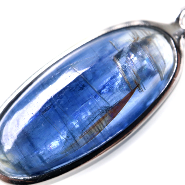 カイヤナイト ペンダント AAA ネパール産 天然石 ネックレス  Silver925 パワーストーン 1点もの Kyanite 藍晶石