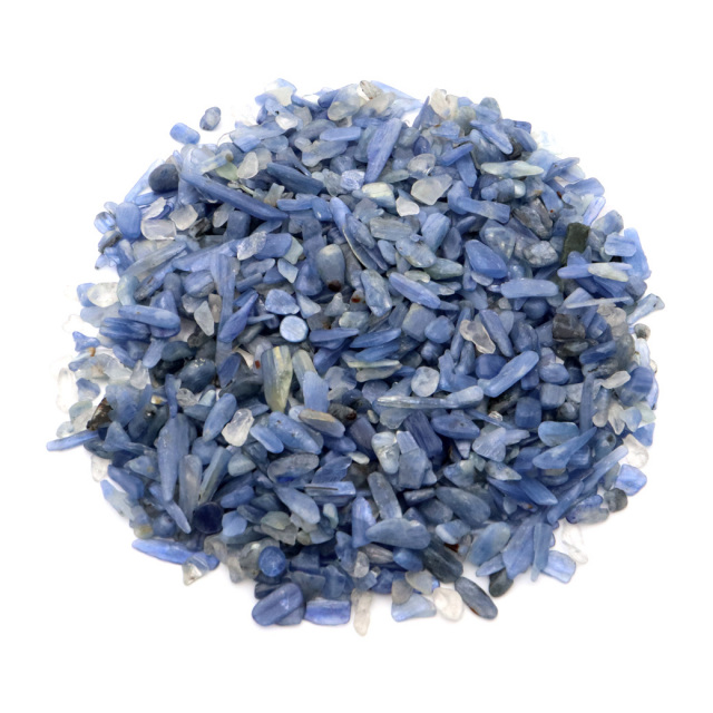 カイヤナイト さざれ石 100g ナチュラルカラー サイズ小 ブラジル産 Kyanite 天然石 パワーストーン 浄化グッズ