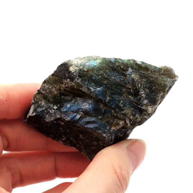 ラブラドライト ラフ原石 マダガスカル産 コレクション ラブラドル長石 曹灰長石 ラブラドレッセンス 天然石 1点物 パワーストーン