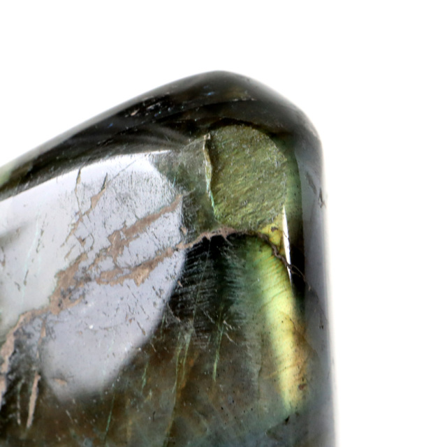 ラブラドライト 原石 鉱物 504g 1点もの シラー 天然石 パワーストーン