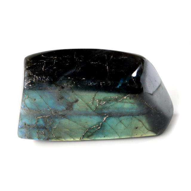 ラブラドライト 原石 鉱物 504g 1点もの シラー 天然石