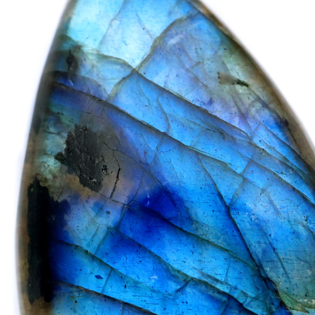 ラブラドライト ペンダント ネックレス 天然石 AAA ブルーシラー パワーストーン 1点もの Labradorite