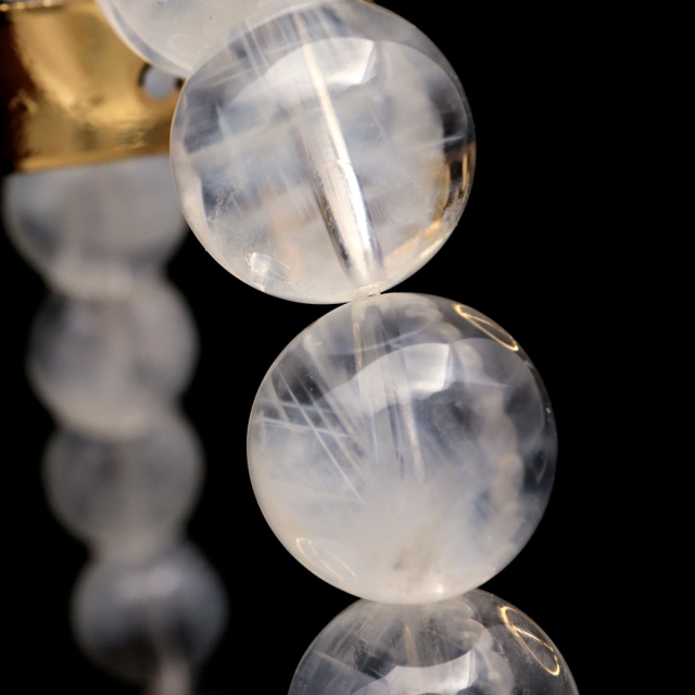 エンジェルラダー クォーツ ブレスレット 12mm AAAAA 1点もの 天然石