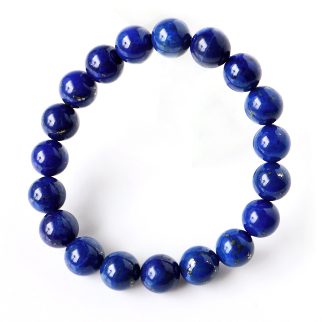 ラピスラズリ ブレスレット 10-11mm 12月 誕生石 天然石