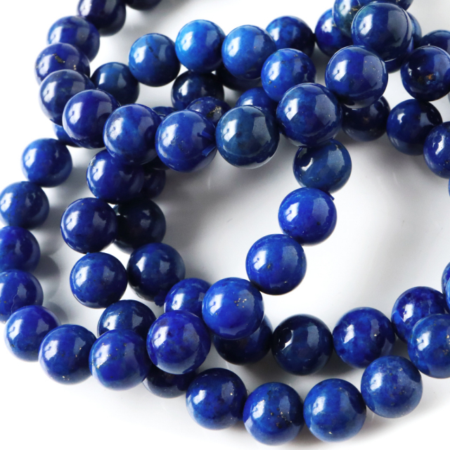 ラピスラズリ ブレスレット 10-11mm 12月 誕生石 天然石 パワーストーン