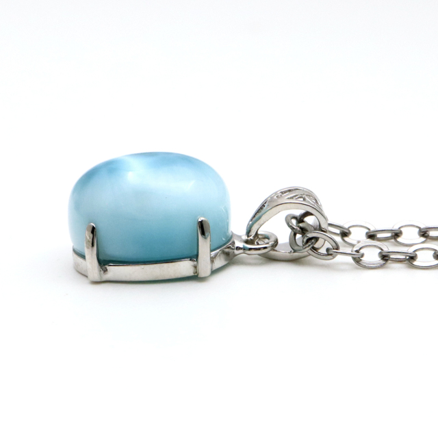 ラリマー ネックレス 天然石 販売 ペンダント Silver925 ロイヤル