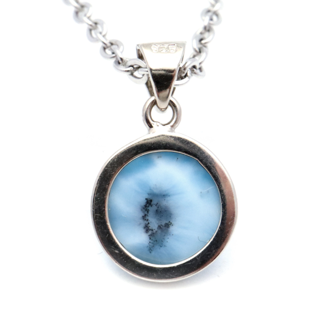 ラリマーのSV925ハートペンダント - パワーストーンのFairy Kiss(21