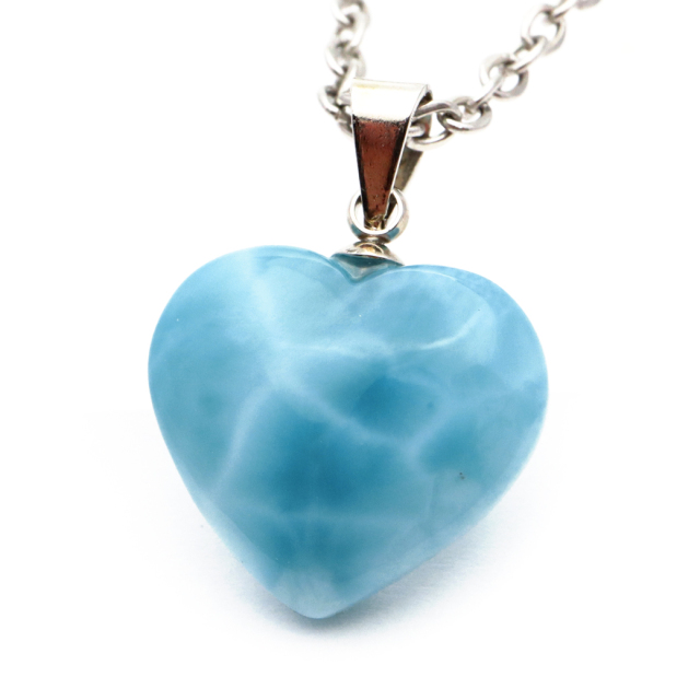 ハイクオリティ　ラリマー　ルース　1ネックレス 天然石 52418c66fe0d45459985828559961c