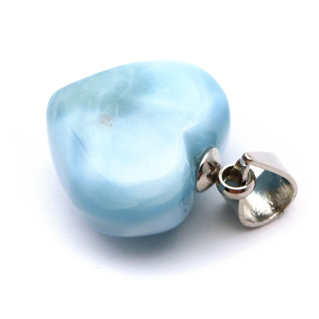 ハイクオリティ　ラリマー　可愛いハート型　ネックレス　8 ハイクオリティ ラリマー 可愛いハート型 ネックレス 8 【公式通販】