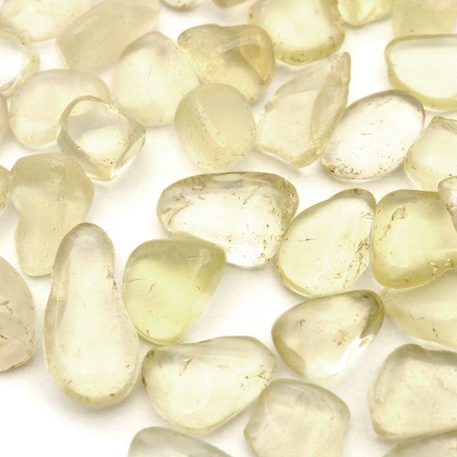 レモンクォーツさざれ石 100g 菫青石 コーディエライト 天然石