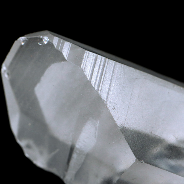 レムリアンシード 水晶 ポイント 幅44mm ライトニング水晶 雷水晶 単結晶 天然石 ブラジル ミナスジェライス州