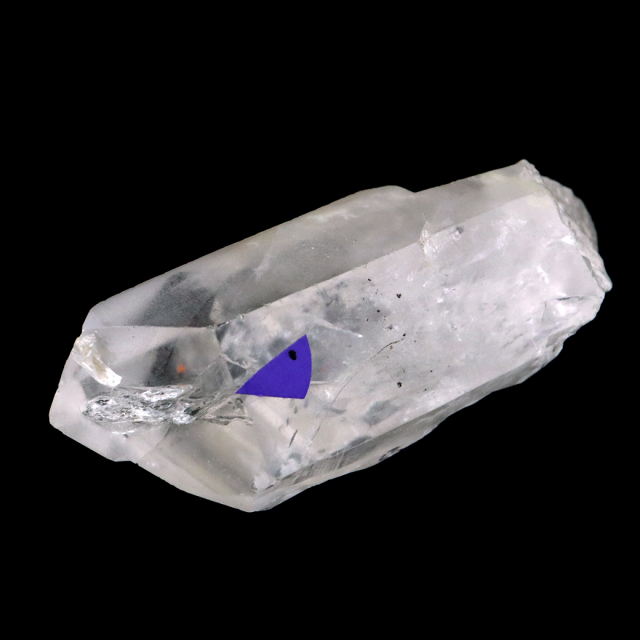 レムリアンシード 水晶 ポイント ライトニング水晶 雷水晶 単結晶 天然石 ブラジル ミナスジェライス州 セーラ・デ・カブラル産