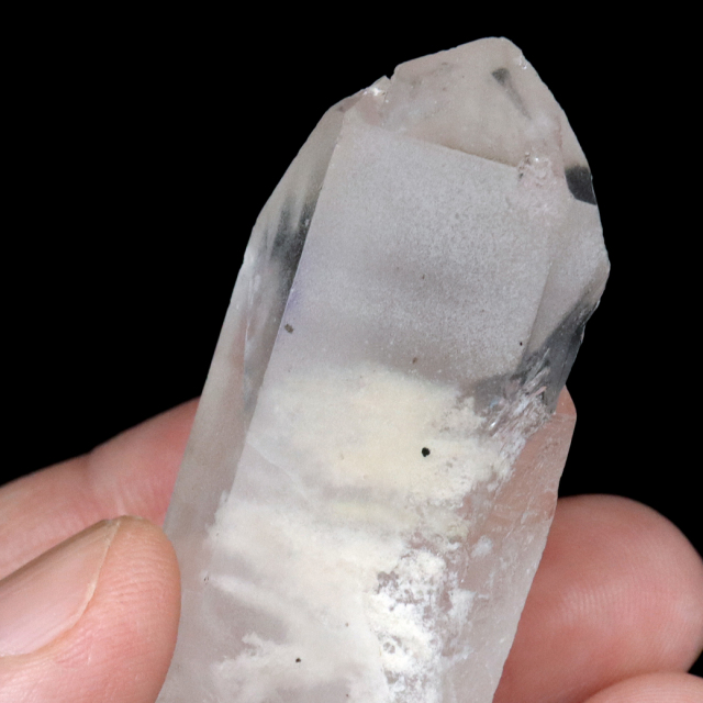 レムリアンシード 水晶 ポイント ライトニング水晶 雷水晶 単結晶 天然石 ブラジル ミナスジェライス州 セーラ・デ・カブラル産