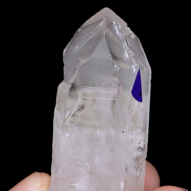 レムリアンシード 水晶 ポイント ライトニング水晶 雷水晶 単結晶 天然石 ブラジル ミナスジェライス州 セーラ・デ・カブラル産