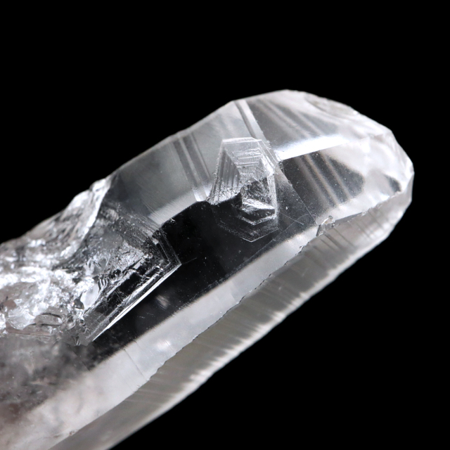 レムリアンシード 水晶 ポイント ライトニング水晶 雷水晶 単結晶 天然石 ブラジル ミナスジェライス州 セーラ・デ・カブラル産