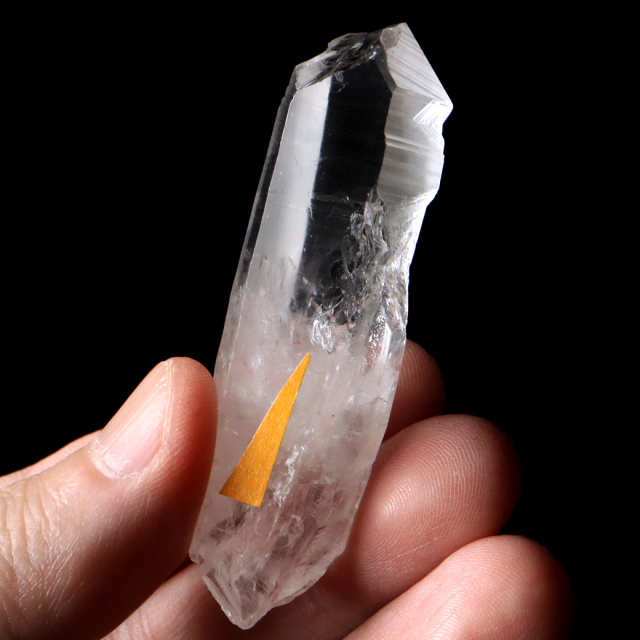 レムリアンシード 水晶 ポイント ライトニング水晶 雷水晶 単結晶 天然石 ブラジル ミナスジェライス州 セーラ・デ・カブラル産