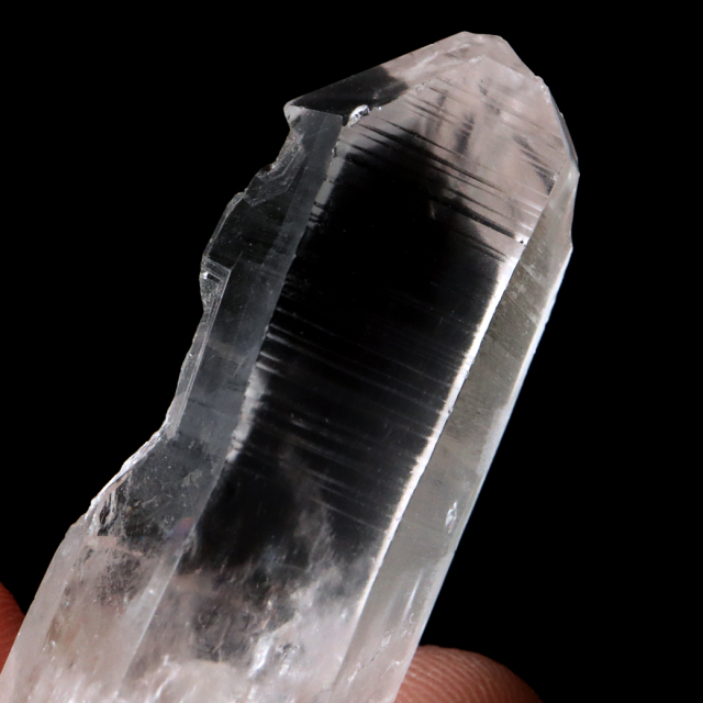 レムリアンシード 水晶 ポイント ライトニング水晶 雷水晶 単結晶 天然石 ブラジル ミナスジェライス州 セーラ・デ・カブラル産