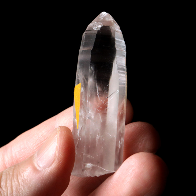 レムリアンシード 水晶 ポイント ライトニング水晶 雷水晶 単結晶 天然石 ブラジル ミナスジェライス州 セーラ・デ・カブラル産