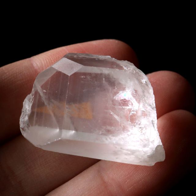 レムリアンシード 水晶 ポイント ライトニング水晶 雷水晶 単結晶 天然石 ブラジル ミナスジェライス州 セーラ・デ・カブラル産